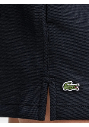 Lacoste logo-patch mini shorts - Blue