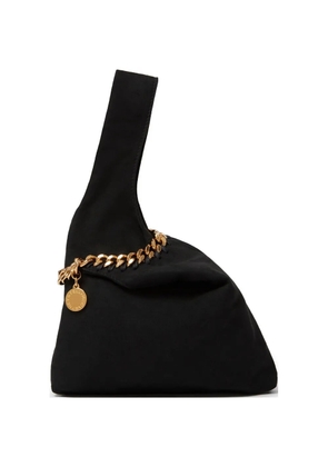 Stella McCartney Frayme chain-link clutch bag - Black
