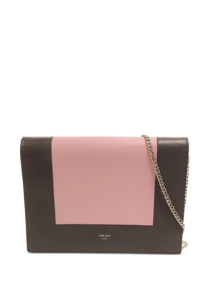 Celine Pre-Owned Frame chain shoulder bag - Brown