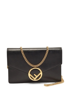 Fendi Pre-Owned 2018 F is Fendi leather clutch bag - Black