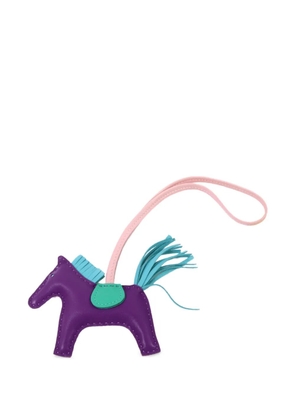 Hermès Pre-Owned PM Rodeo horse bag charm - Purple