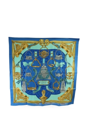 Hermès Pre-Owned Etriers scarf - Blue