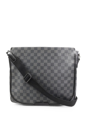 Louis Vuitton Pre-Owned MM Daniel Damier Graphite shoulder bag - Black