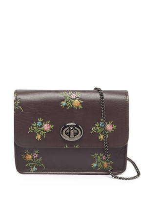 Coach Bowery floral-print shoulder bag - Red