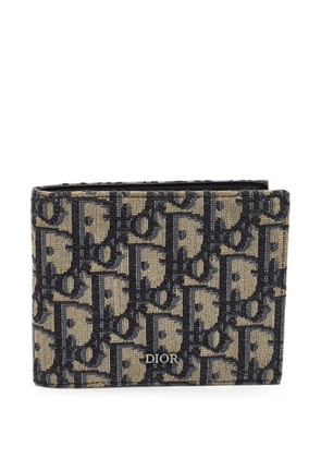 Christian Dior Pre-Owned 2021 Oblique bifold wallet - Neutrals