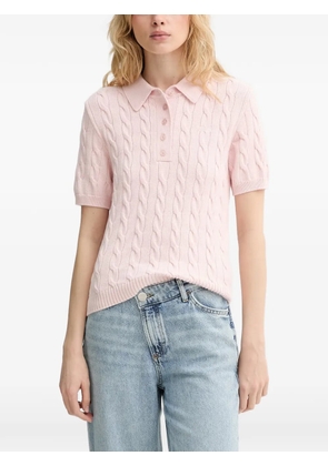 Gestuz GZthilla short-sleeve polo top - Pink