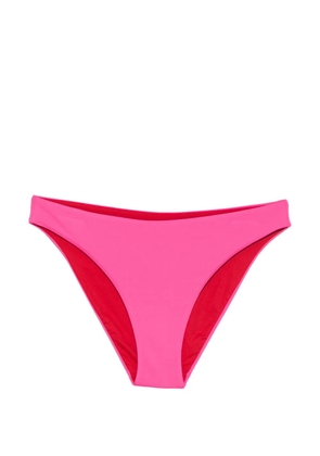 Fisico logo-patch bikini bottoms - Pink