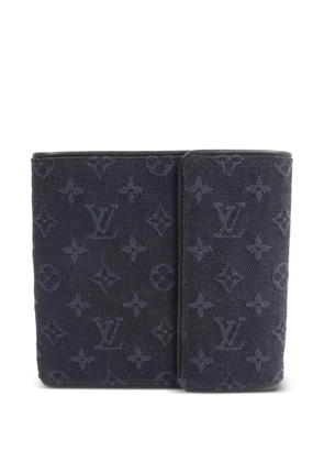 Louis Vuitton Pre-Owned mini Monogram-canvas bi-fold wallet - Black