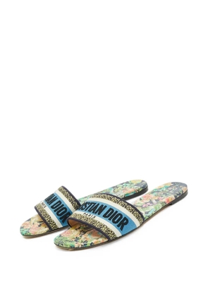 Christian Dior Pre-Owned Dway flat sandals - Blue