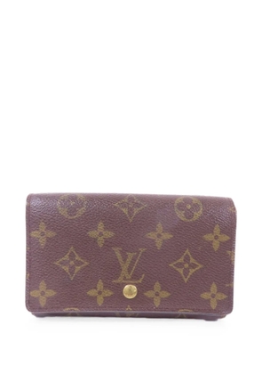 Louis Vuitton Pre-Owned Monogram Tresor wallet - Brown