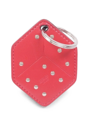 Hermès Pre-Owned dice leather charm - Red