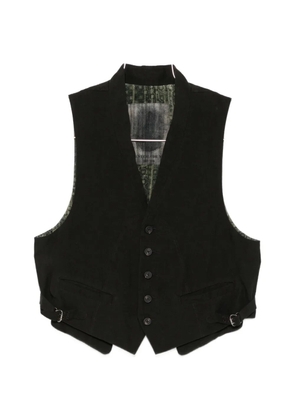 Ziggy Chen button-fastening waistcoat - Green