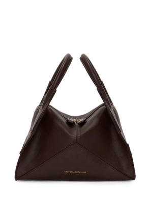 Victoria Beckham mini Plié leather tote bag - Red