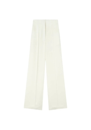 RETORI high-waisted wide-leg trousers - White