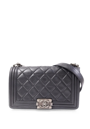 CHANEL Pre-Owned Boy quilted shoulder bag - Black