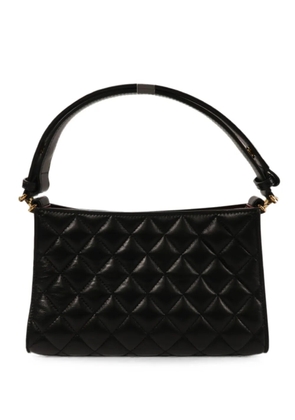 CHANEL Pre-Owned Diamond-quilted tote bag - Black