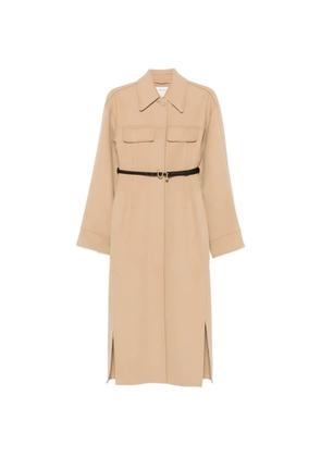 Sportmax belted wool coat - Neutrals