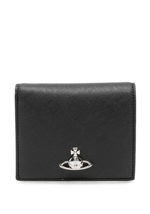 Vivienne Westwood Orb-plaque wallet - Black