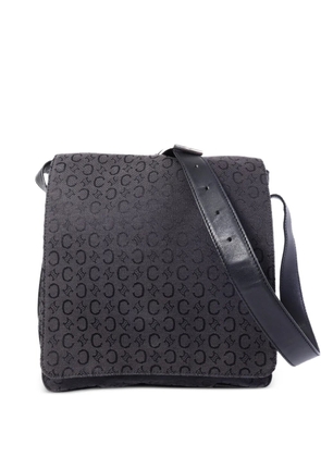 Celine Pre-Owned monogram canvas shoulder bag - Black