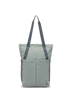JACK WOLFSKIN Zoya logo-print panelled backpack - Green