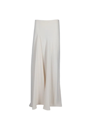 P.A.R.O.S.H. flared maxi skirt - White