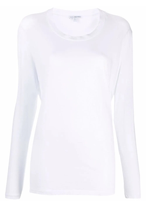 James Perse long-sleeved cotton T-shirt - White