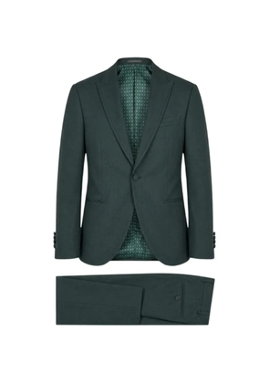 RAMON SANJURJO peak-lapels single-breasted suit - Green
