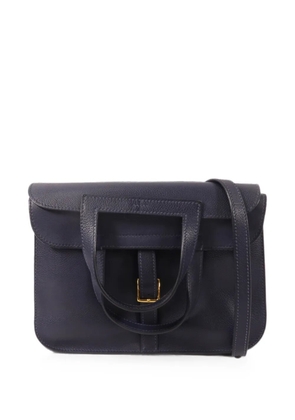 Hermès Pre-Owned 2022 25 Halzan shoulder bag - Blue