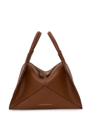 Victoria Beckham mini Plié tote bag - Brown
