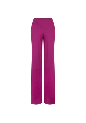 Alberta Ferretti wide-leg tailored trousers - Pink