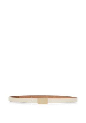 Victoria Beckham Portofino Mirror belt - White