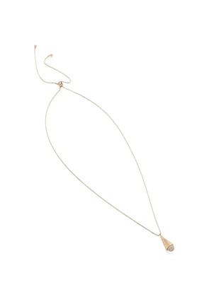 DKNY crystal-embellished drop necklace - Gold