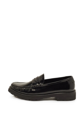 Saint Laurent Pre-Owned Le Penny leather loafers - Black