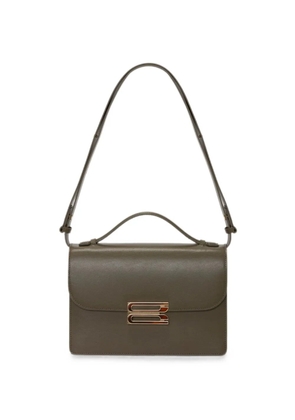 Victoria Beckham Dorian leather shoulder bag - Brown