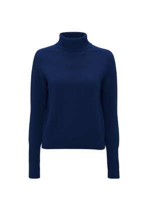 Victoria Beckham Marie roll-neck sweater - Blue