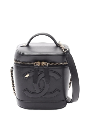 CHANEL Pre-Owned 2019 CC Calfskin Vanity Bag handbag - Black