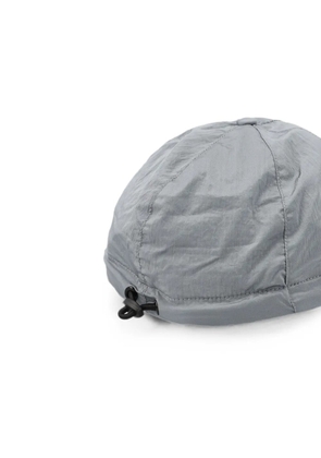 Stone Island logo-patch cap - Grey