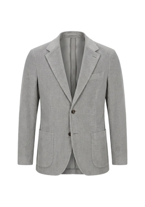Lardini Roma corduroy single-breasted blazer - Grey