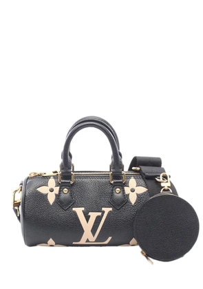 Louis Vuitton Pre-Owned 2021-2026 Bicolor Monogram Empreinte Giant Papillon BB satchel - Black
