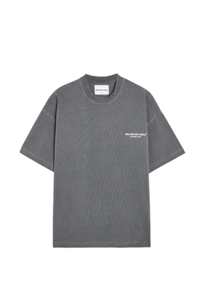 MKI Miyuki Zoku logo-print cotton T-shirt - Grey