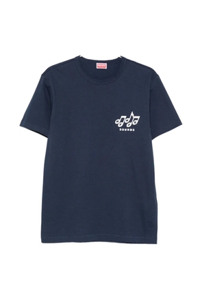 Kenzo logo-print short-sleeve T-shirt - Blue