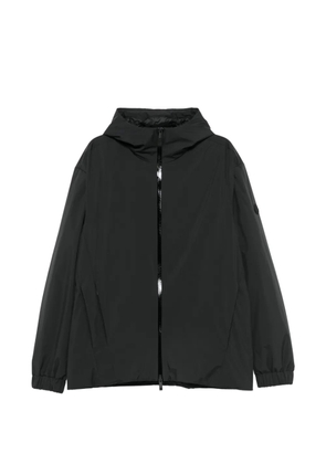Moncler hooded zip-up jacket - Black