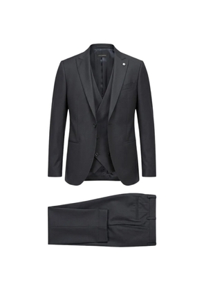 LUIGI BIANCHI MANTOVA peak-lapels three-piece suit - Grey