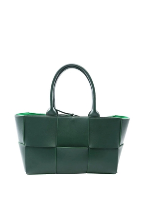 Bottega Veneta Pre-Owned 2021-2022 Small Nappa Maxi Intrecciato Arco tote bag - Green