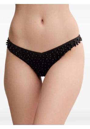 GUESS USA bead-embellished bikini bottoms - Black