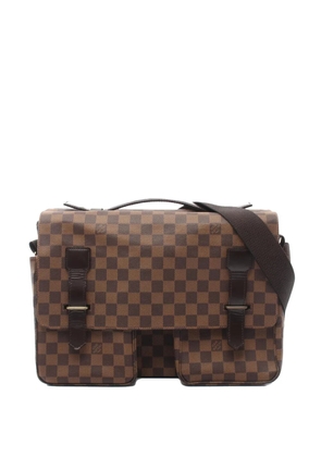 Louis Vuitton Pre-Owned 1998 Damier Ebene Broadway satchel - Brown