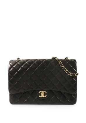 CHANEL Pre-Owned Maxi Classic CC chain shoulder bag - Black