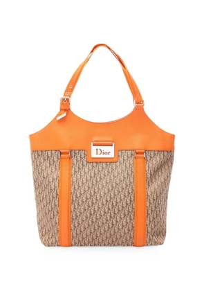 Christian Dior Pre-Owned monogram-pattern tote bag - Neutrals