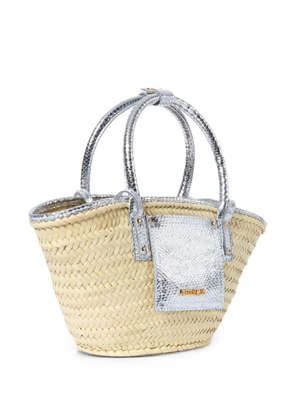 Jacquemus The small Soli basket bag - Neutrals