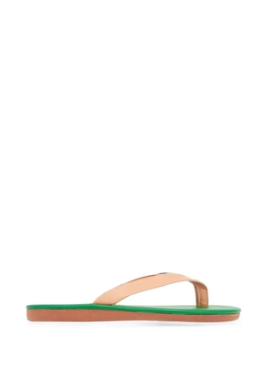 Ancient Greek Sandals Saionara leather sandals - Green